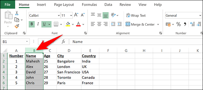 Como Mover Colunas E Linhas No Microsoft Excel Mais Geek
