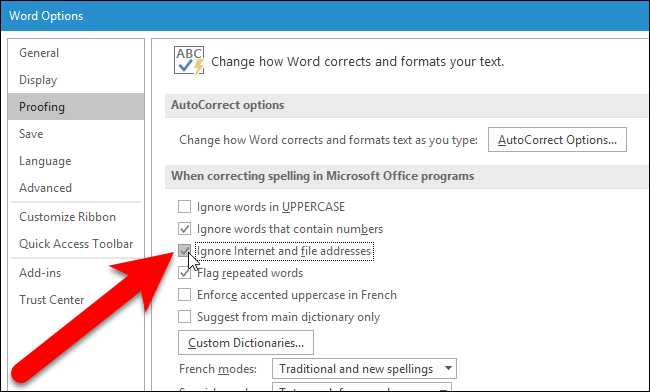 04_selecting_ignore_internet_and_file_addresses