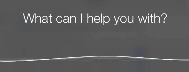 Siri - Em que posso ajudar?