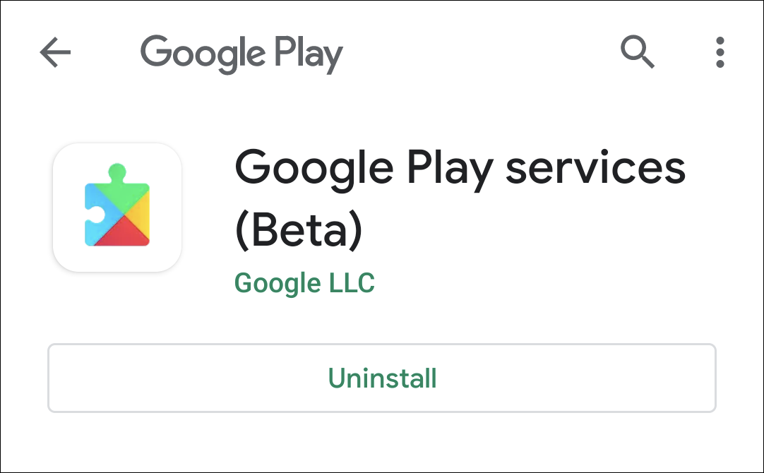 serviços google play