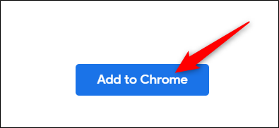 Clique no botão Adicionar ao Chrome