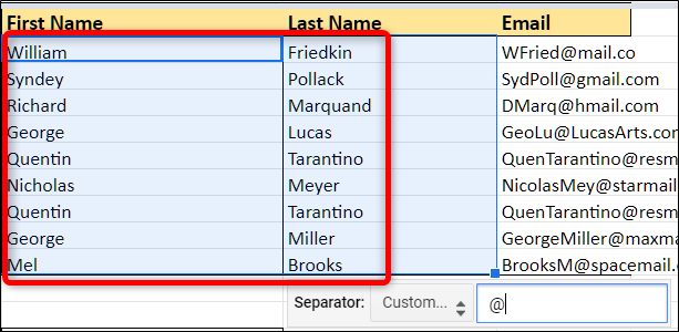 Mesmo os caracteres especiais não listados também podem ser removidos dos seus dados.