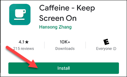 app cafeína android