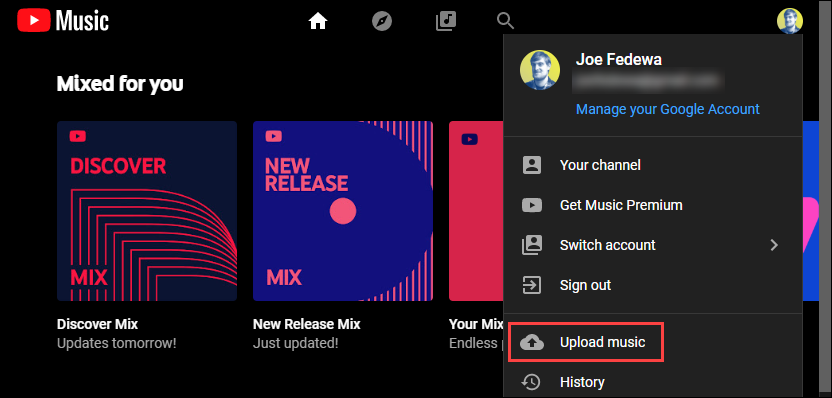 Como fazer upload de músicas para o YouTube Music - Mais Geek