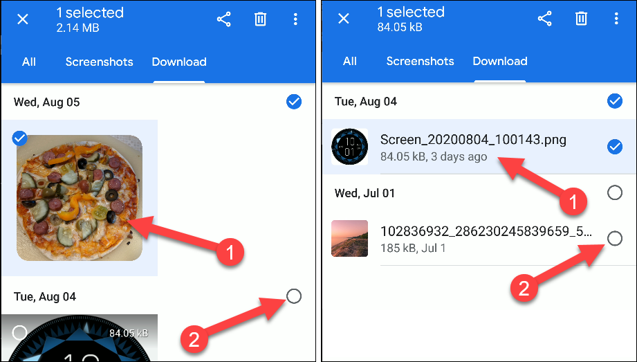 arquivos do google movem para a pasta segura