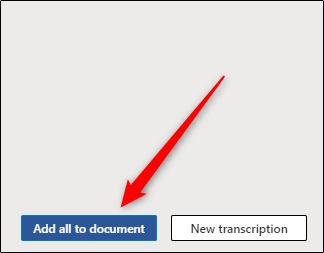 Adicionar tudo ao documento