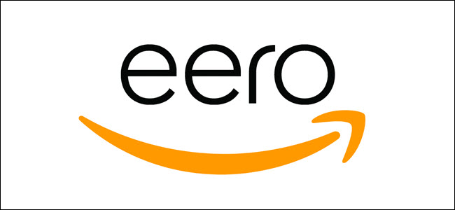 Logotipo de seta da Amazon com logotipo da Eero