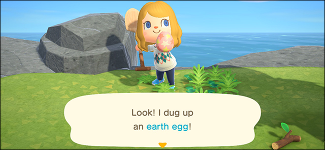 Ovo da terra do Animal Crossing New Horizons Bunny Day