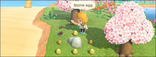 Ovo de pedra Animal Crossing New Horizons Bunny Day
