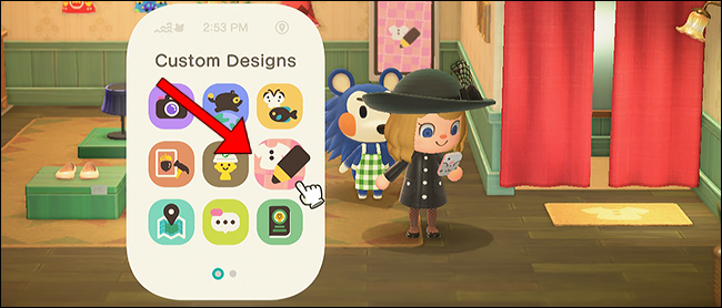 Aplicativo de design personalizado Animal Crossing New Horizons telefone recanto