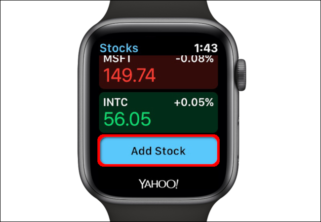 Apple Watch Adicionar Estoque