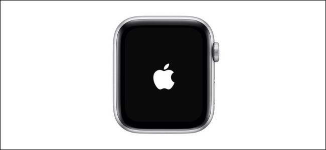 Logotipo da Apple em exibição no Apple Watch