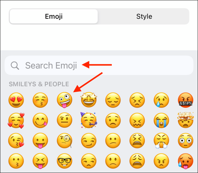 Escolha Emoji