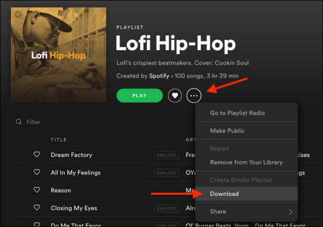 how to download music from spotify to desktop