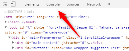 Guia do console do Chrome DevTools