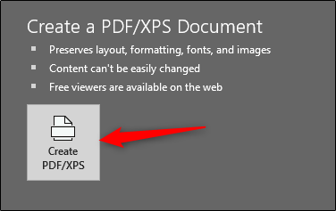 Criar arquivo PDF ou XPS