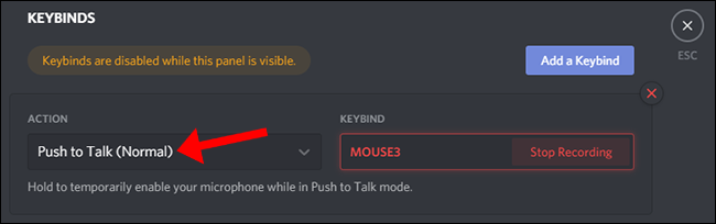 Discord Keybinds