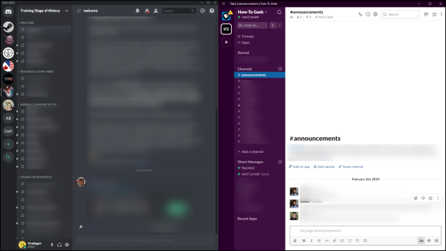 Discord versus Slack