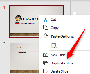 how to duplicate entire powerpoint presentation