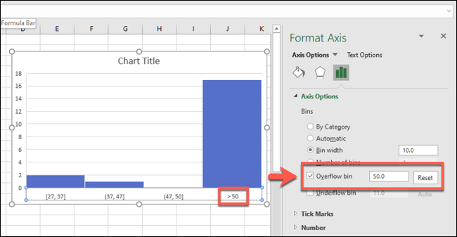 no histogram chart excel 2013