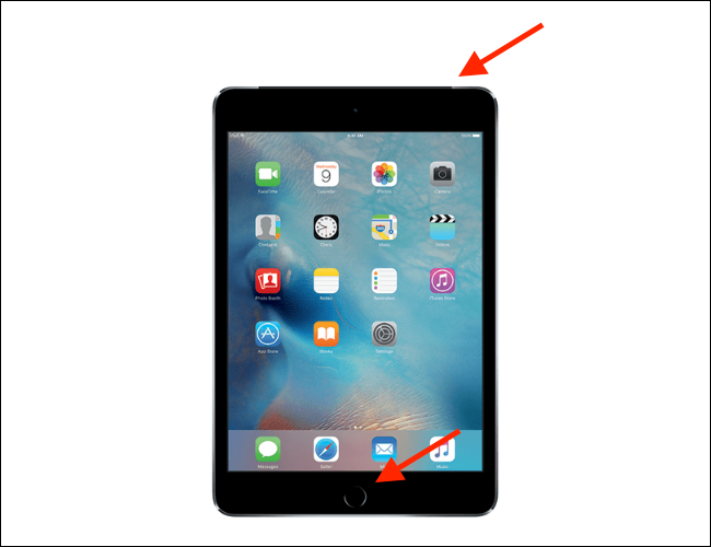 Como forçar o reinício do iPad com o botão Home