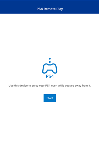 PS4 Remote Play em um iPad