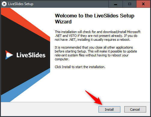 Instalar Liveslides