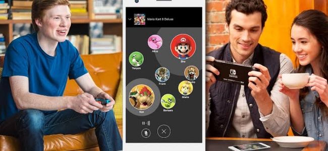 Aplicativo móvel Nintendo Switch Online