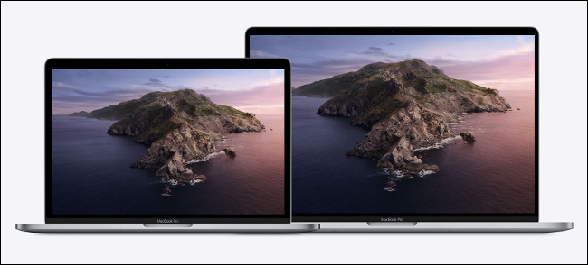 Modelos Apple MacBook Pro de 13 polegadas e 16 polegadas