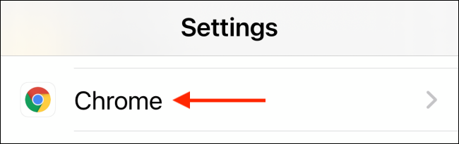Toque em "Chrome".
