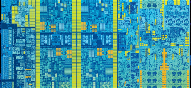 Um Intel Skylake Die.