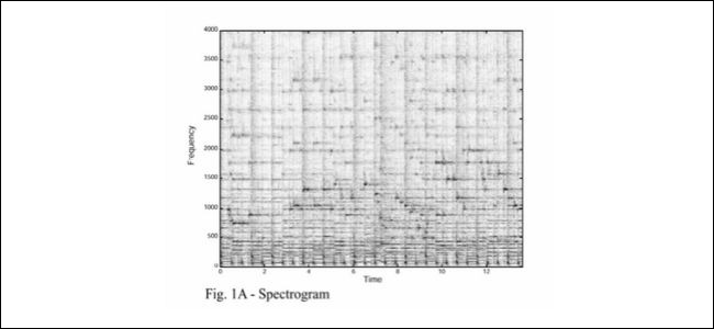 Espectrograma musical Shazam