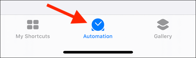 Toque em "Automação".