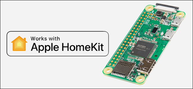 Logotipo do Raspberry Pi com Homekit