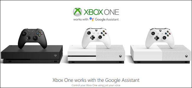 Um Xbox One e Google Assistant
