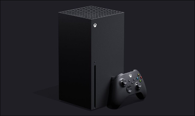 O Xbox Series X.