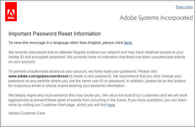 adobe-password-database-comprometised