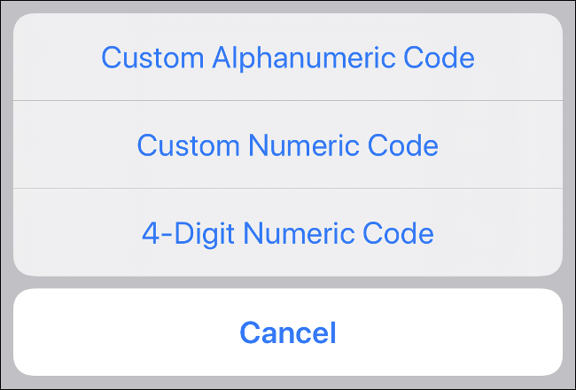 Crie uma senha alfanumérica para desbloquear o iPhone