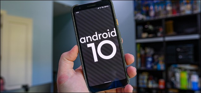 Logotipo do Android 10