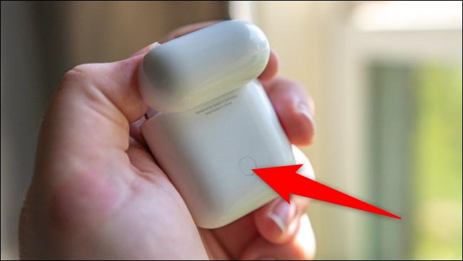 Botão Apple AirPods editado