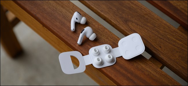 Tamanhos das pontas auriculares Apple AirPods Pro