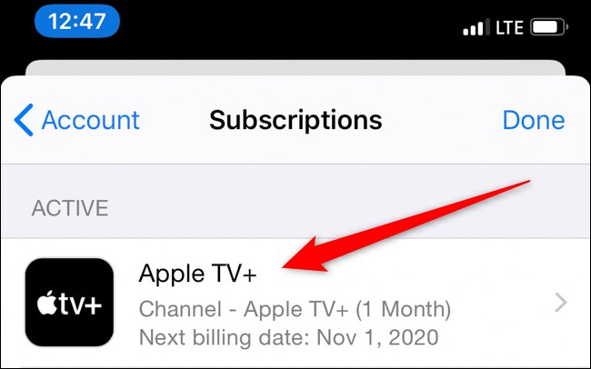 Apple iPhone App Store Toque em Apple TV +