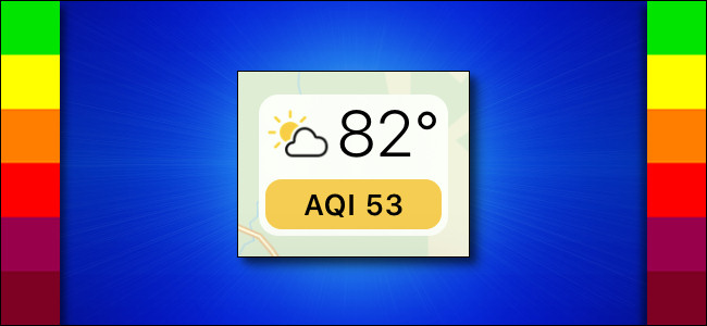 Tela Apple Maps Air Quality (AQI)