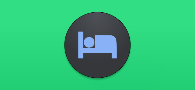 O logotipo das configurações de horário de dormir do Google Clock do Android.