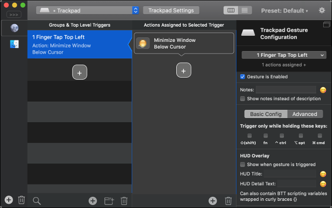 BetterTouchTool para Mac