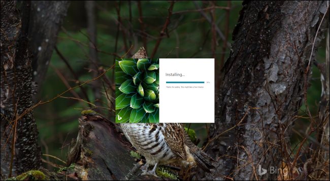 Instalando o Bing Wallpaper no Windows 10