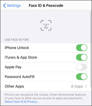 Definir as configurações de Face ID em um iPhone
