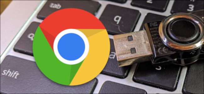 imagem do Chromebook usb drive hero