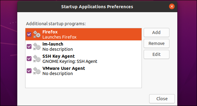 Firefox como um aplicativo de inicialização personalizado no Ubuntu 20.04 LTS.