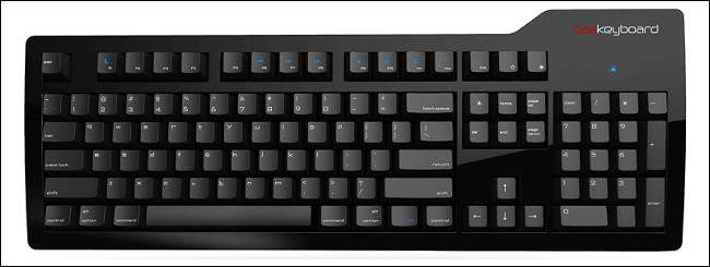 Um teclado Das Model S para Mac.